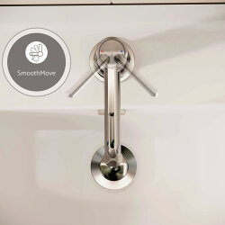VitrA Origin Classic Lavabo Bataryası A42880 Üstten Kumandalı - Krom - 4