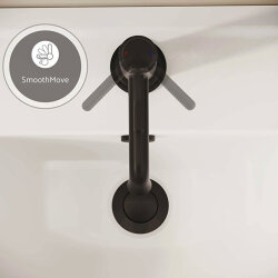 VitrA Origin Classic Lavabo Bataryası A4288036 Üstten Kumandalı - Mat Siyah - 4
