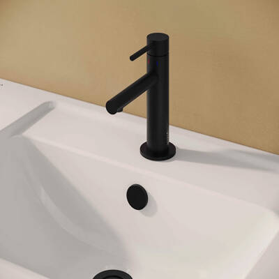 VitrA Origin Lavabo Bataryası A4255636WTC Mat Siyah - 4