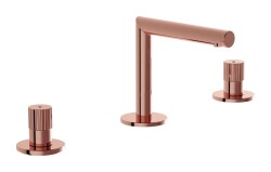 VitrA Origin Lavabo Bataryası A4258326 3 Delikli - Bakır