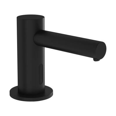 VitrA Origin Temassız Sıvı Sabunluk A4469936WTC Tezgah Üstü Kullanım - Elektrikli - Kısa - Mat siyah - 1