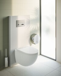 VitrA RenoForm Platform 773-5061-01 Asma Klozetler için Taharet Deliksiz Siyah - 6 cm - 2