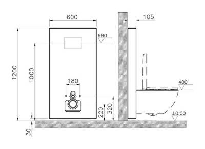 VitrA RenoForm Platform 773-5760-01 Asma Klozetler için Taharet Deliksiz Beyaz - 10 - 5 cm - 2