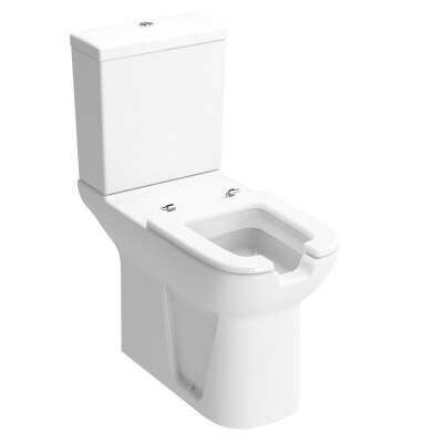 VitrA S20 Takım klozet 5293B003-1023 Arkası açık - özel ihtiyaç - 75 cm - taharet borulu - beyaz - 1