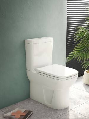 VitrA S20 Tek klozet 5512L003-0092 Duvara tam dayalı - 62 cm - taharet borulu - beyaz - 3