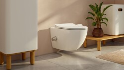 VitrA Sento Klozet kapağı 120-003R009 Slim - duroplast - üstten sıkmalı - yavaş kapanır - kolay sök-tak - metal menteşeli - beyaz - 3