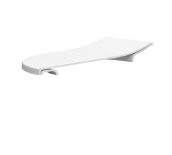 VitrA Sento Klozet kapağı 130-001-009 Slim - duroplast - üstten sıkmalı - yavaş kapanır - metal menteşeli - mat beyaz - 4