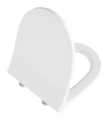 VitrA Sento Klozet kapağı 130-003-009 Slim - duroplast - üstten sıkmalı - yavaş kapanır - metal menteşeli - beyaz - 1