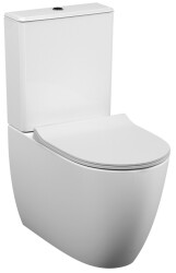 VitrA Sento Takım klozet 5987B003-0610 Rim-ex - duvara tam dayalı - 65 cm - taharet borulu - taharet borusu girişi sıva altı uygulamalı - beyaz
