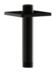 VitrA Suit Duş Dirseği A4575139 Tavandan - Kısa - Parlak Siyah