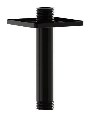 VitrA Suit Duş Dirseği A4575139 Tavandan - Kısa - Parlak Siyah - 1