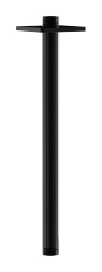 VitrA Suit Duş Dirseği A4575239 Tavandan - Uzun - Parlak Siyah