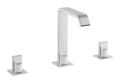 VitrA Suit Lavabo Bataryası A42784 3 Delikli - Krom - 1