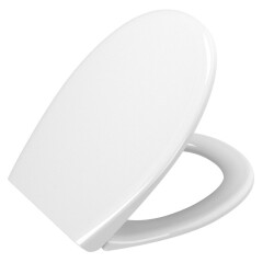VitrA Universal Klozet kapağı 84-003R009 Duroplast - üstten sıkmalı - yavaş kapanır - kolay sök-tak - metal menteşeli - beyaz