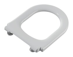 VitrA Universal Klozet kapağı 85-003-509 Duroplast - üstten sıkmalı - yavaş kapanır - metal menteşeli - beyaz
