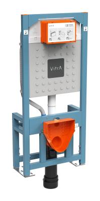 VitrA V12 Gömme Rezervuar 762-4800-02 Asma klozetler için alçıpan duvar içi (yere montaj) uygulama - 2 - 5/4 L - 1