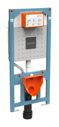 VitrA V12 Gömme Rezervuar 762-5801-01 Asma klozetler için karkas veya profil sistemlere montaj alçıpan uygulama - 3/6 L - 1