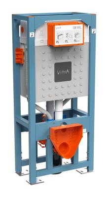 VitrA V12 Gömme Rezervuar 762-5850-01 Asma klozetler için alçıpan duvar içi (yere montaj) sırt sırta uygulama - 3/6 L - 1