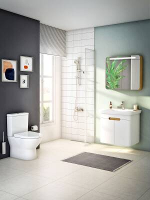 VitrA İç Takım 330B2016 3/6 lt - Alttan Su Girişli - 2