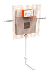 VitrA V8 Helataşları İçin Gömme Rezervuar 768-1700-01 Helataşları - 3/6 L - 1