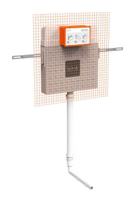 VitrA V8 Helataşları İçin Gömme Rezervuar 768-1700-01 Helataşları - 3/6 L - 1