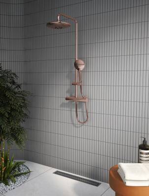 Artema AquaHeat Bliss 240 2F Duş Sistemi A4720526 Bakır - 2