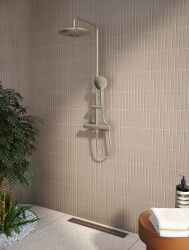 Artema AquaHeat Bliss 240 2F Duş Sistemi A4720534 Fırçalı Nikel - 2