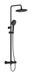 Artema AquaHeat Bliss 240 2F Duş Sistemi A4720536 Mat Siyah - 2