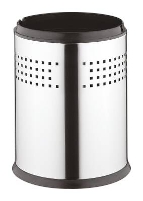 VitrA Arkitekta Çöp Kovası A44066 5 Lt. - Parlak Paslanmaz - 1