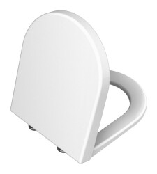 VitrA S50 Klozet Kapağı 72-003-309 Duroplast - Üstten Sıkmalı - Yavaş Kapanır - Metal Menteşeli - Beyaz