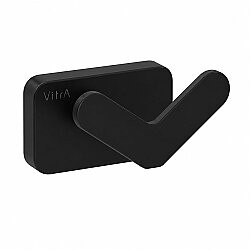 VitrA Flow Askı A4471036 İkili - Mat Siyah