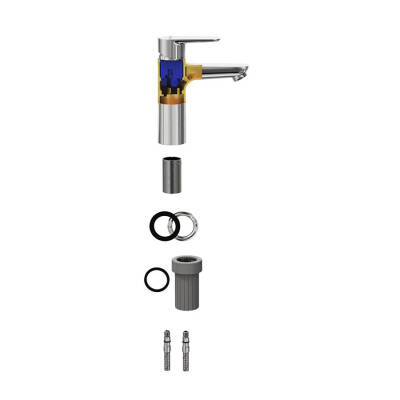 VitrA Flow Soft A43009 Lavabo Bataryası, Krom - 3
