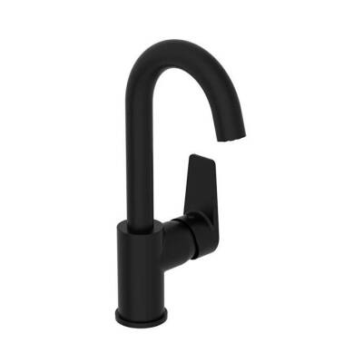 VitrA Flow Square A4316536 Lavabo Bataryası, Mat Siyah - 1