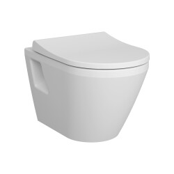 VitrA Integra Rim-ex Asma Klozet ve Soft Kapak Takımı, Mat Beyaz - 2