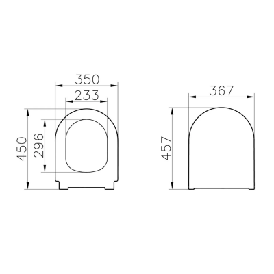 VitrA Integra Rim-ex Asma Klozet ve Soft Kapak Seti, Mat Beyaz - 4