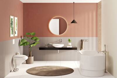VitrA İstanbul Çanak lavabo 4522B403-0016 Yuvarlak - kompakt - 50x50 cm - armatür deliksiz - su taşma deliksiz - Clean - beyaz - 4