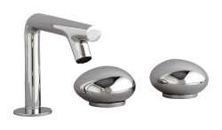 VitrA Istanbul Lavabo Bataryası A41807 3 Delikli - Krom