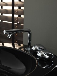 VitrA Istanbul Lavabo Bataryası A41807 3 Delikli - Krom - 3