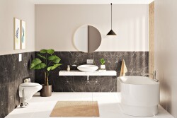VitrA Istanbul Tuvalet Kağıtlığı A48016 İkili - Etajerli - Krom - 2