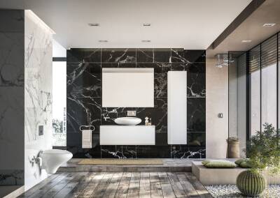 VitrA Istanbul Diş Fırçalığı A48017 Duvardan - Krom - 2