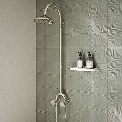 VitrA Liquid Tom Dixon Termostatik Duş Sistemi A47219 Krom - 3