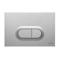 VitrA Loop O Kumanda Paneli 740-0586 Parmak izin Bırakmayan - Ekstra Hijyenik Kaplama - Mat Krom - 1