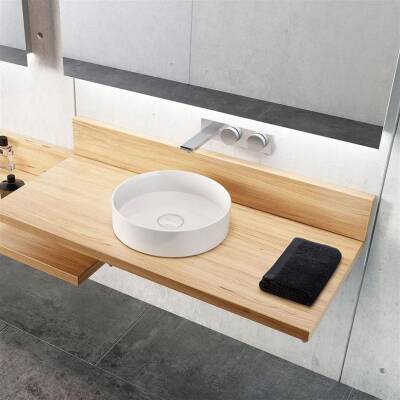 VitrA Memoria Ankastre Lavabo Bataryası A4285157 Krom-Beyaz - 2
