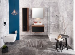 VitrA Metropole Çanak Lavabo 5667B003-0012 Dikdörtgen - Kompakt - 50x40 cm - Armatür Deliksiz - Su Taşma Delikli - Beyaz - 2