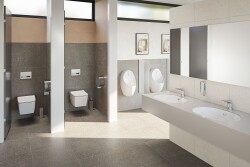 VitrA Metropole Tezgahaltı Lavabo 5942B003-1082 Oval - 60x46 cm - Armatür Deliksiz - Su Taşma Delikli - Beyaz - 2