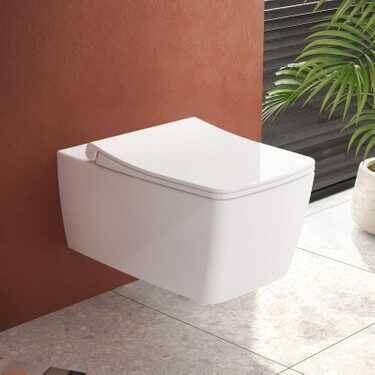 VitrA Metropole Rim-Ex Asma Klozet ve Kapak Takımı, Beyaz - 3