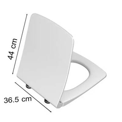 VitrA Metropole Rim-Ex VitrAfresh Entegre Ara Musluklu Asma Klozet ve Kapak Takımı, Beyaz - 6