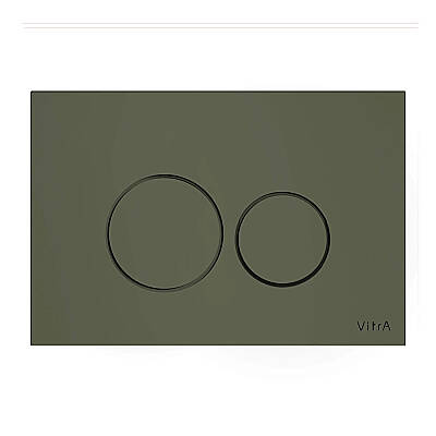 VitrA Origin 740-1605 Kumanda Paneli, Yosun Yeşili-Cam - 1