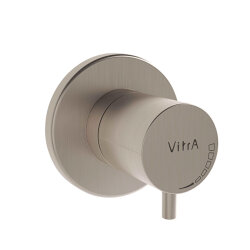 VitrA Ankastre Stop Valf A4145834 Sıva Üstü Grubu - Fırçalı Nikel