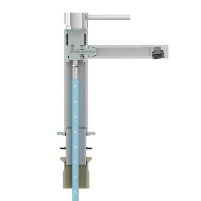 VitrA Origin Lavabo Bataryası A42556 Krom - 3